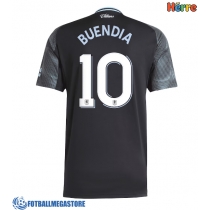 Fotballdrakt Herre Aston Villa Emiliano Buendia #10 Bortedrakt 2025-26 Kortermet